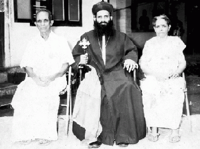 Fr. K.I. Paul with parents