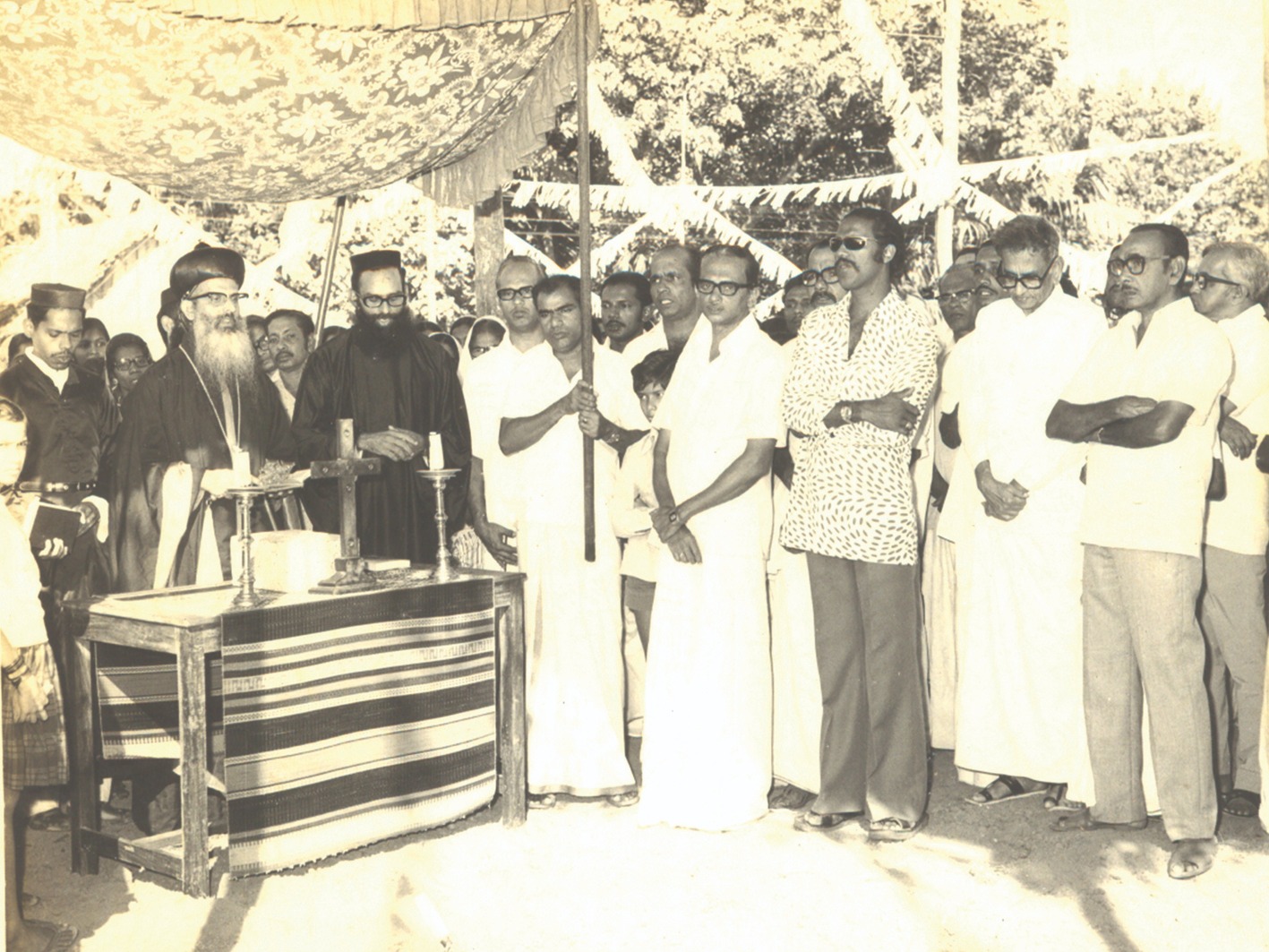 1978 Foundation stone at Elamkulam