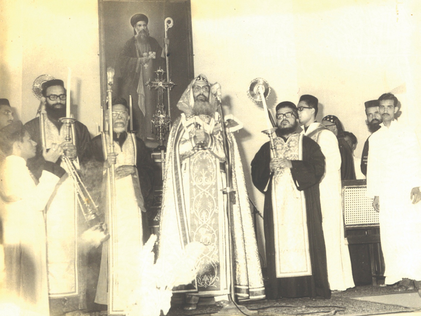 Joseph Mar Pachomios at Elamkulam chapel